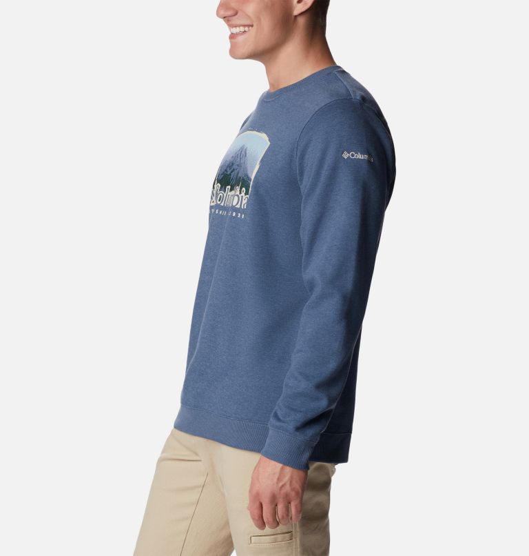 Details about   Columbia Big & Tall Blue Hart Mountain Graphic Sweatshirt 