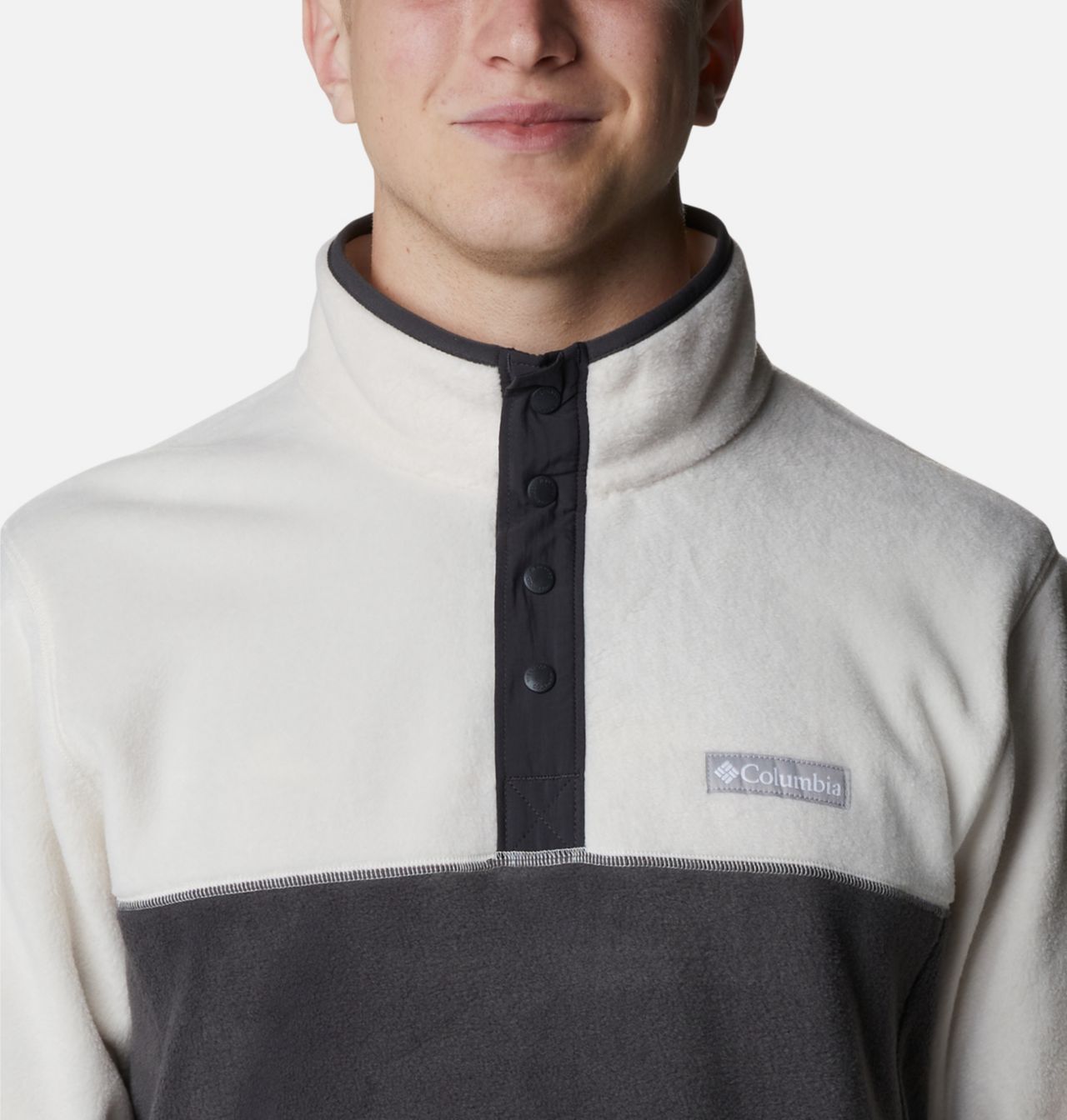 Men's Steens Mountain™ Half Snap Fleece Pullover - Tall 4