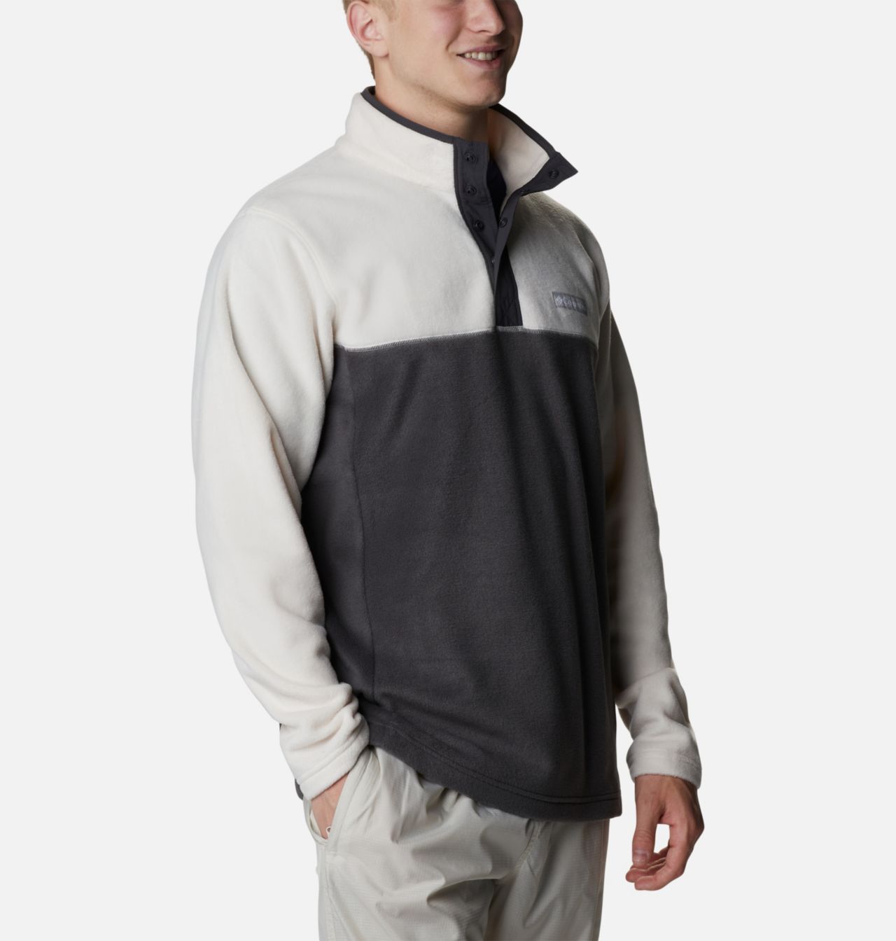 Men's Steens Mountain™ Half Snap Fleece Pullover - Tall 5