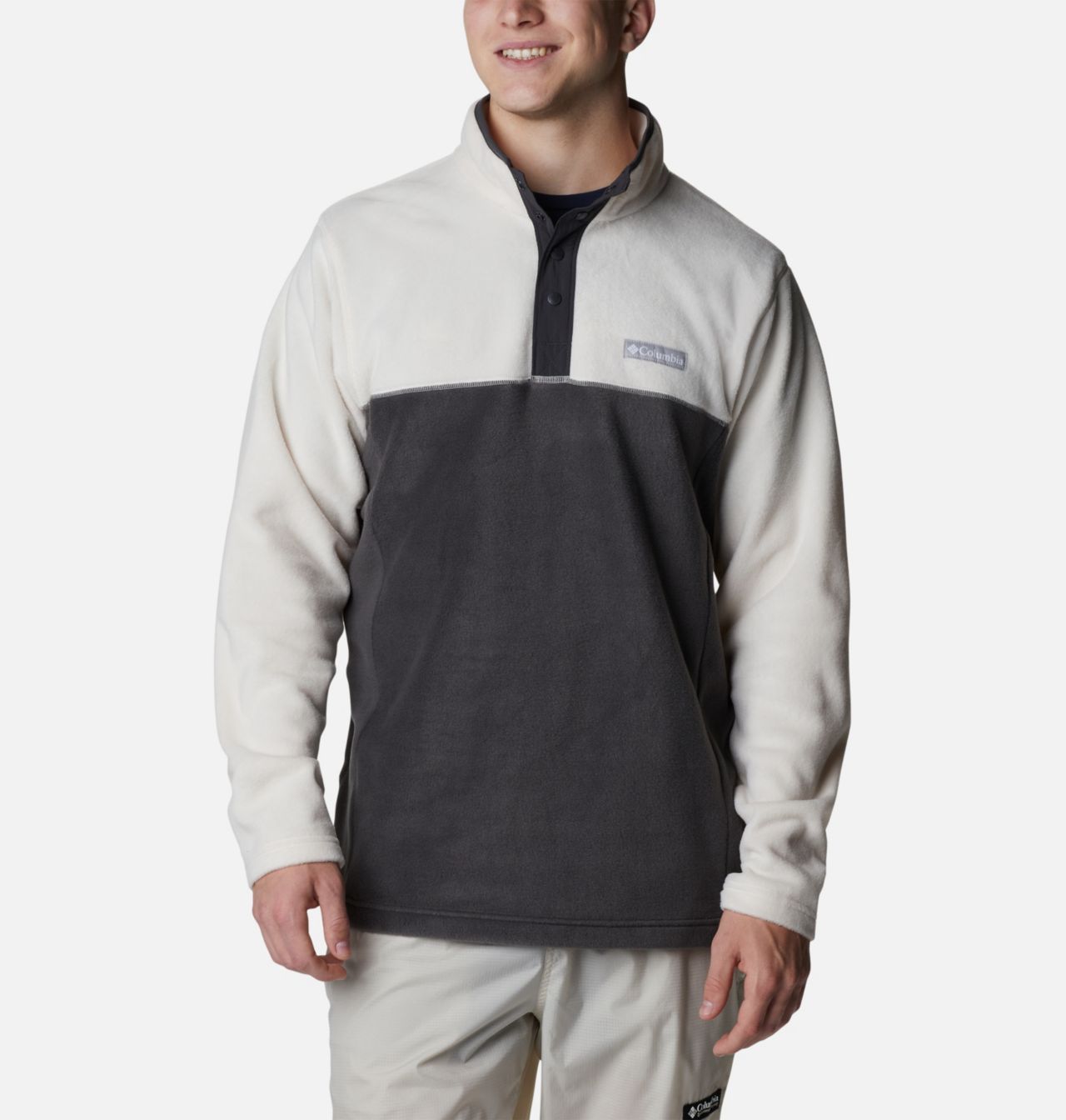 Men's Steens Mountain™ Half Snap Fleece Pullover - Tall 1