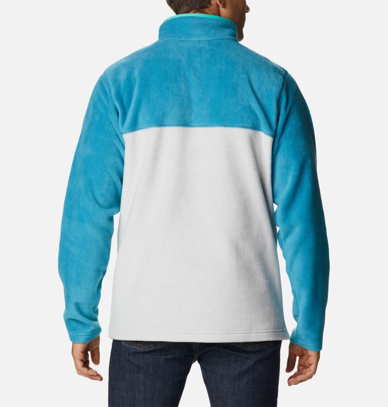 Steens Mountain Half Snap | 044 | S, Color: Nimbus Grey, Deep Marine, Electric Turqu, image 2