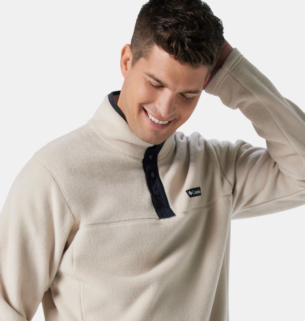 Men's Steens Mountain™ Half Snap Fleece Pullover - Tall 5