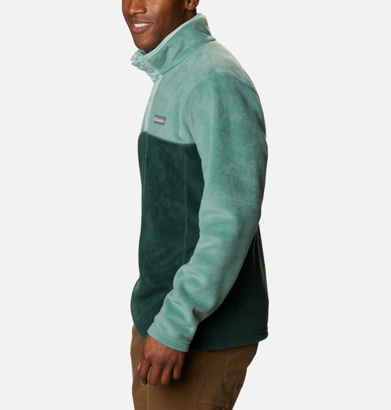 Steens Mountain Half Snap | 370 | XL, Color: Spruce, Thyme Green, Aqua Tone, image 3