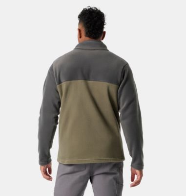 Polar con cierre medio a presi&oacute;n Steens Mountain&trade; para hombre Steens Mountain&trade; Half Snap | 397 | S, Stone Green, Shark, back