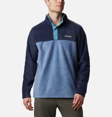 columbia snap fleece