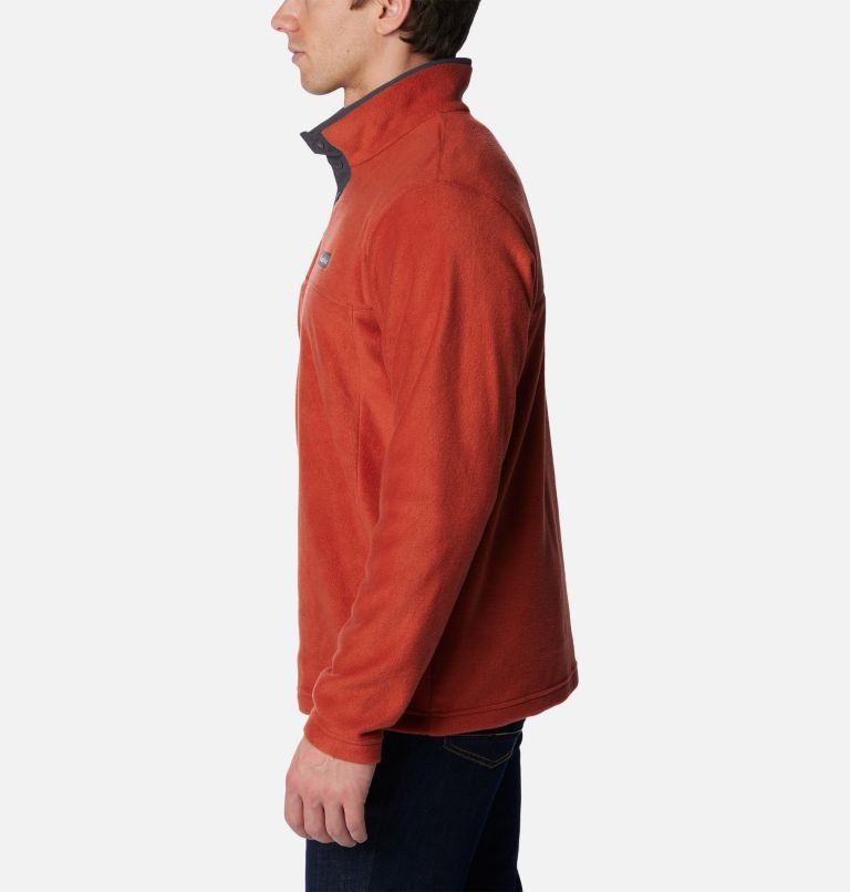 Chandail à boutons pression Steens Mountain pour homme, Color: Warp Red, Shark, image 3