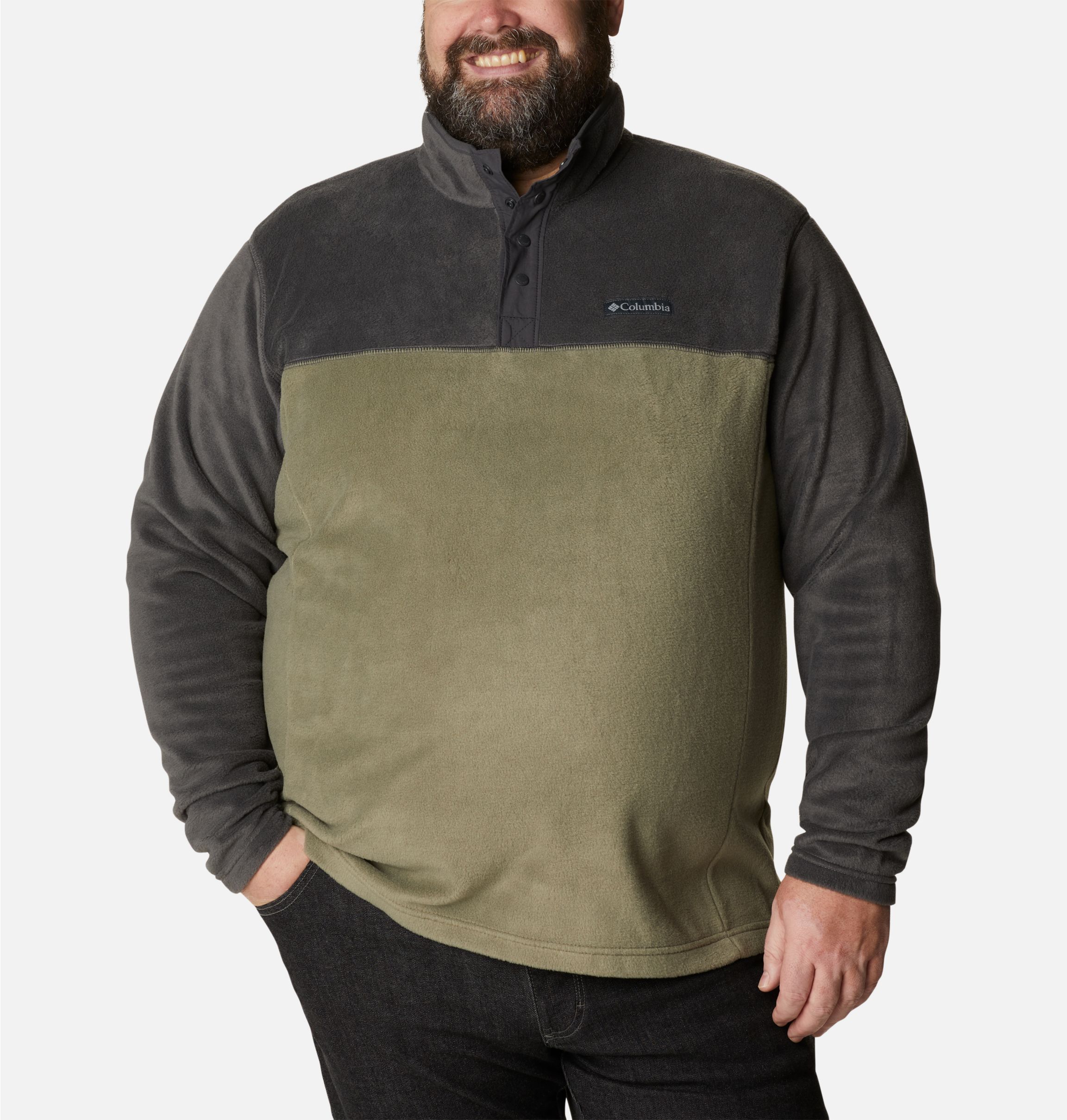 Men's columbia flattop sales ridge fleece jacket