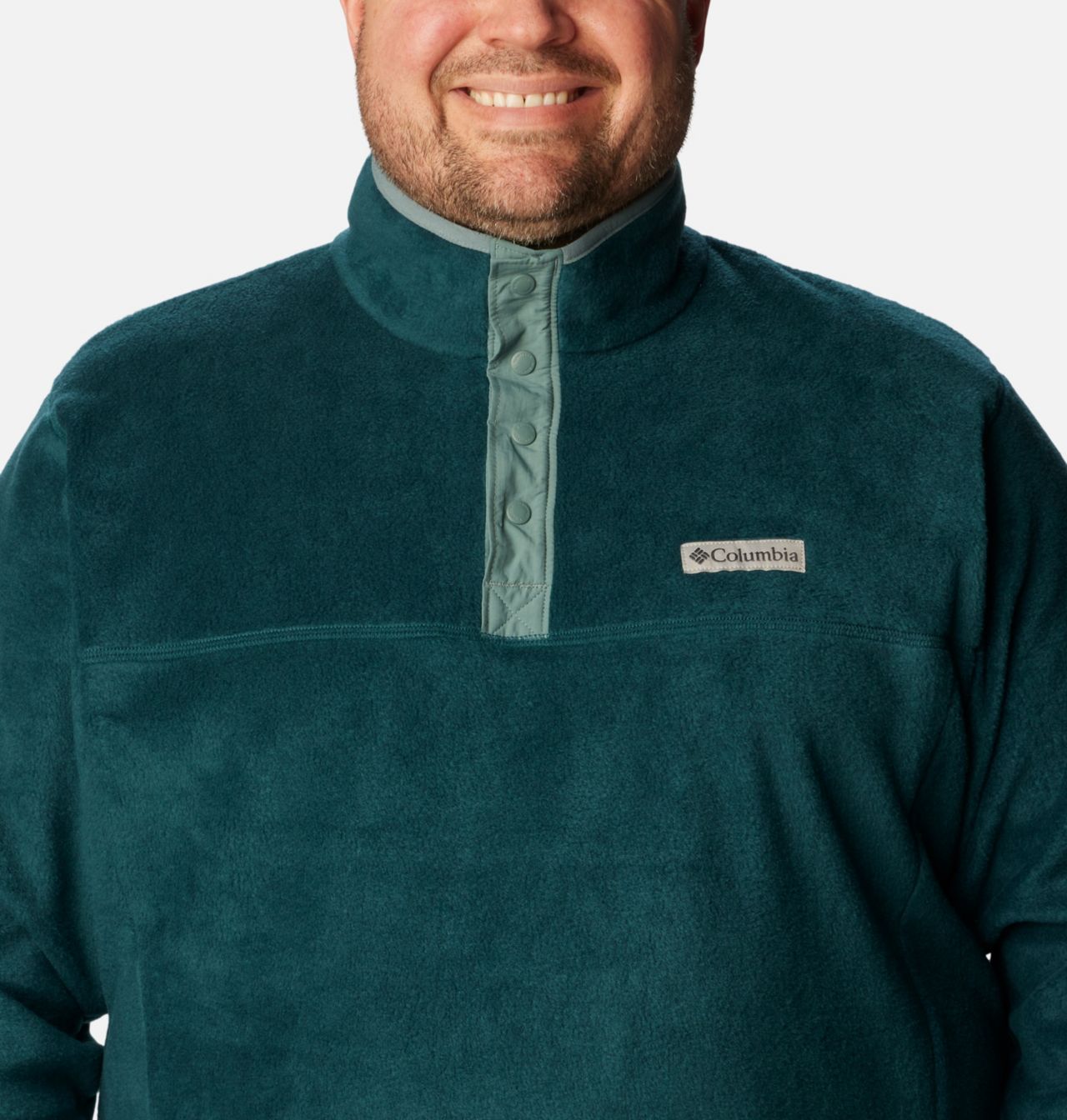 Men's Steens Mountain™ Half Snap Fleece Pullover - Big 4