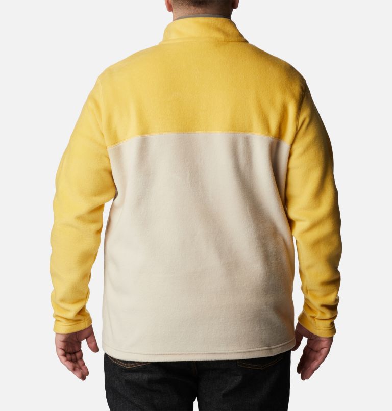 Men's Steens Mountain Half Snap Fleece - Extended Size, Color: Golden Nugget, Anct Fssl, Stone Green, image 2