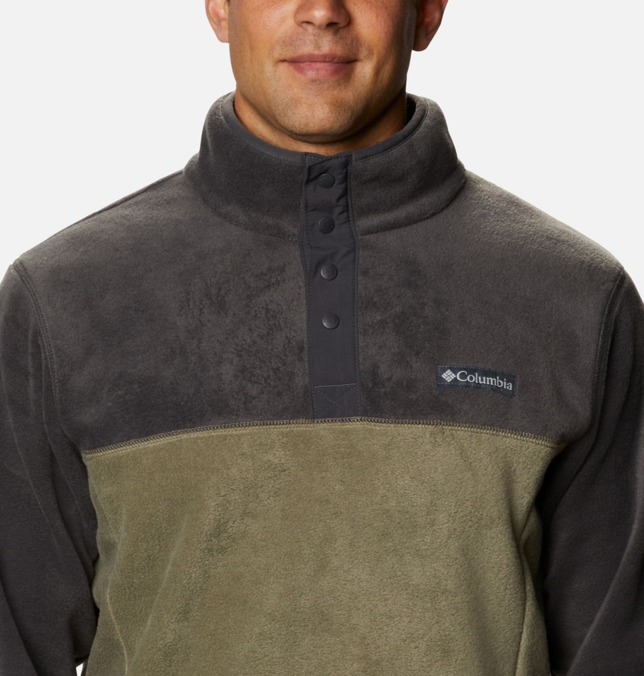 Men's Steens Mountain™ Half Snap Fleece Pullover - Tall 4