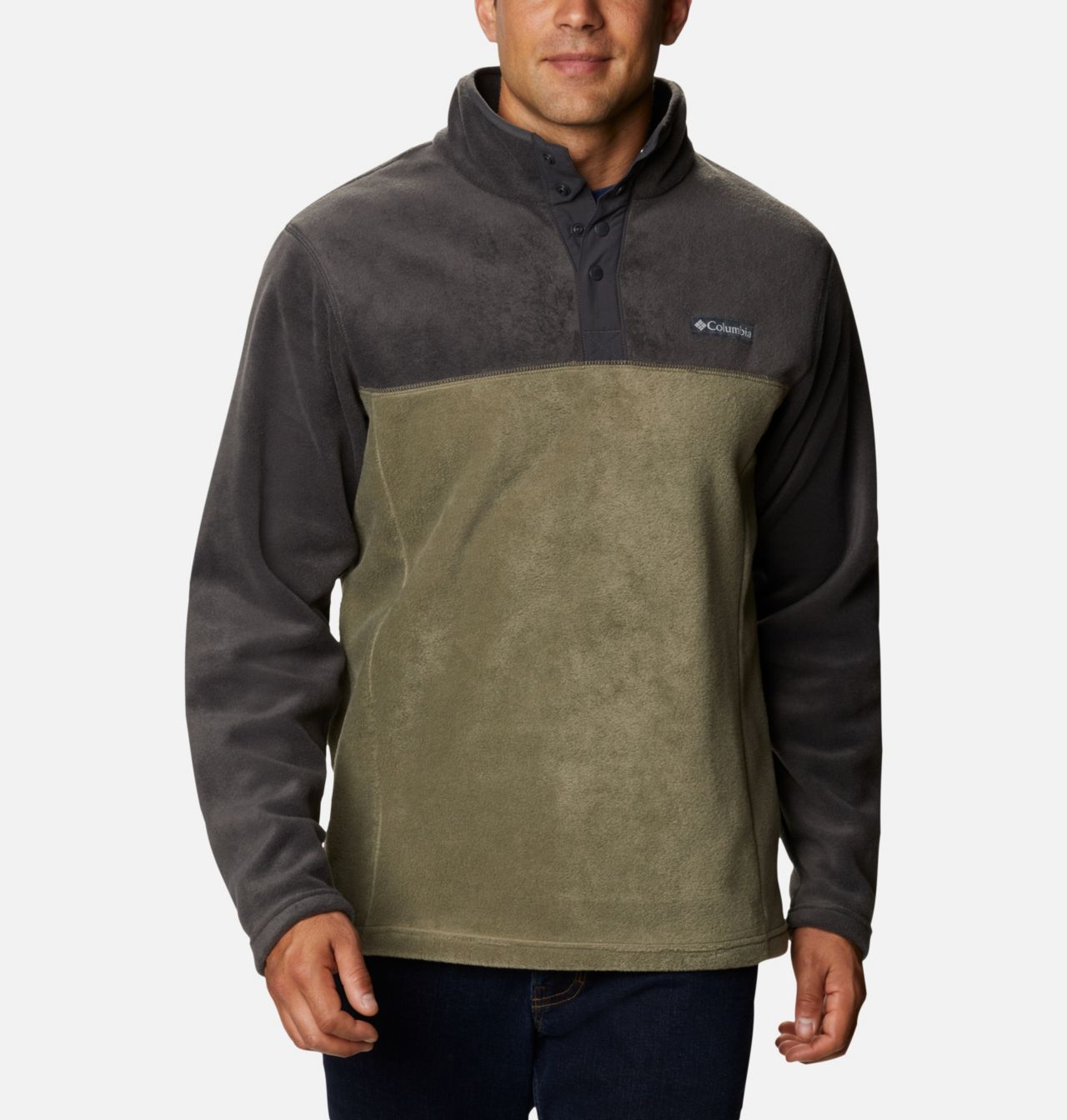 Men's Steens Mountain™ Half Snap Fleece Pullover - Tall 1