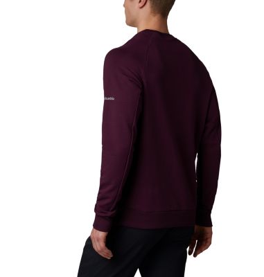 Men's Columbia Lodge Crew Sweater Columbia Lodge&trade; Crew | 010 | L, Black Cherry, back