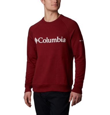 red columbia sweater