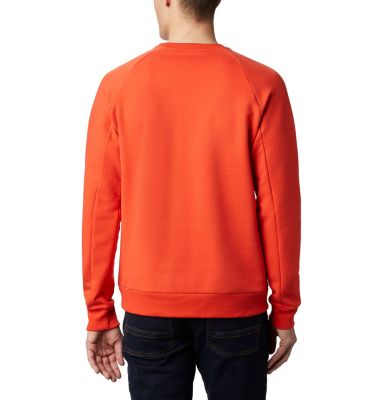 Maglietta girocollo Lodge&trade; da uomo Columbia Lodge&trade; Crew | 160 | S, Wildfire, Fossil, back