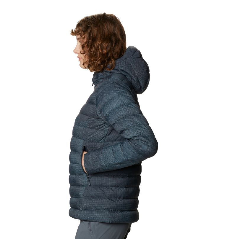 Women's Rhea Ridge/2 Pullover, Color: Dark Storm Woven Print, image 3
