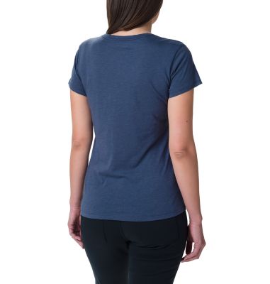 Women's Outer Bounds Short Sleeve T-Shirt Outer Bounds&trade; SS Tee | 191 | L, Nocturnal Heather, Buffalo Check, back