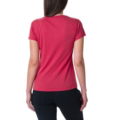 Women's Outer Bounds Short Sleeve T-Shirt Outer Bounds&trade; SS Tee | 191 | L, Daredevil Heather, Buffalo Check, back