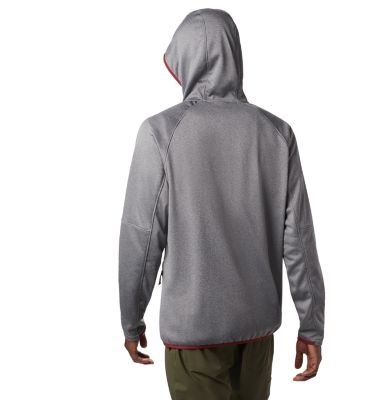 Men's Outdoor Elements Hooded Full Zip Jacket Outdoor Elements&trade; Hooded Full  | 478 | L, City Grey, Jasper, back