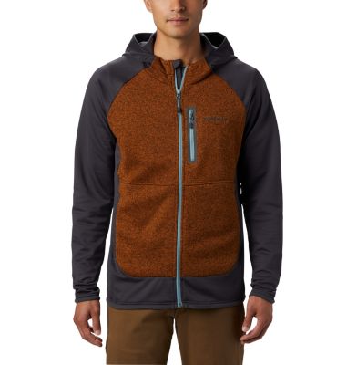 Veste Polaire Hybride &Agrave; Capuche Altitude Aspect&trade; Homme Altitude Aspect&trade; Hooded Hybrid | 011 | S, Shark, Burnished Amber, front
