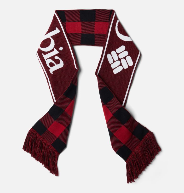 Thumbnail: Columbia Lodge Scarf, Color: Mountain Red Check Print, image 1