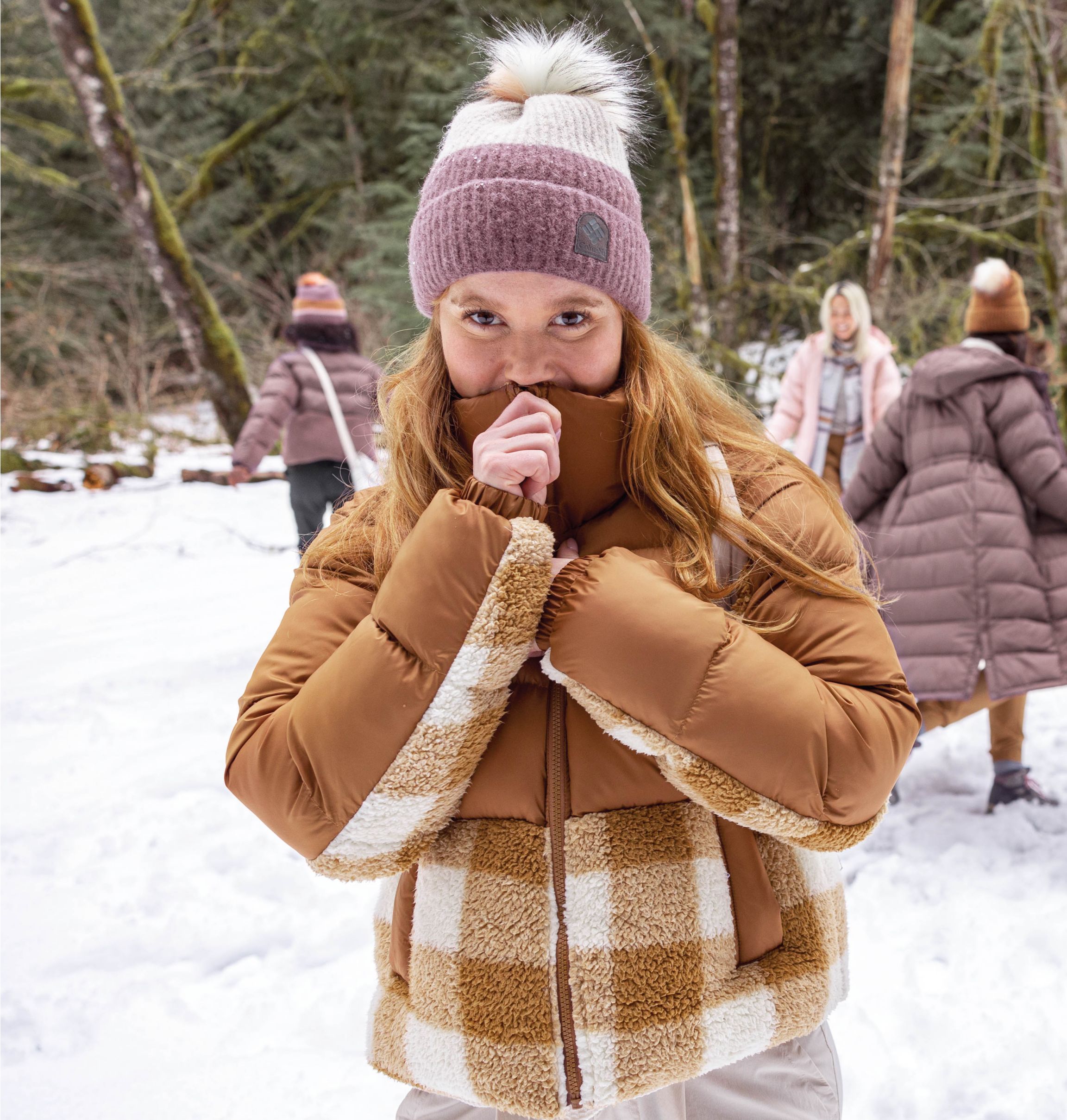 Gorro unisex con pompón Winter Blur™