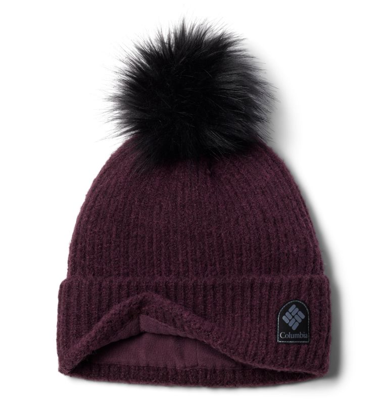 Unisex Winter Blur Pom Pom Beanie, Color: Moonvista, image 2
