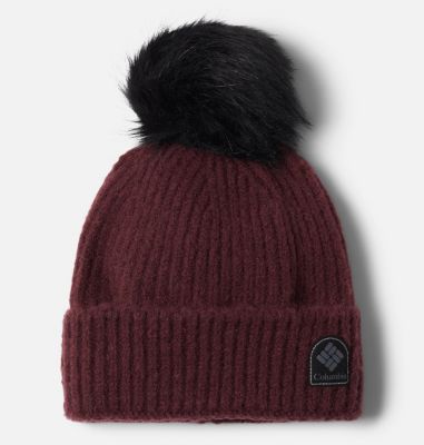 Winter Blur&trade; Pom Pom Beanie Winter Blur&trade; Pom Pom Beanie | 466 | O/S, Malbec, front