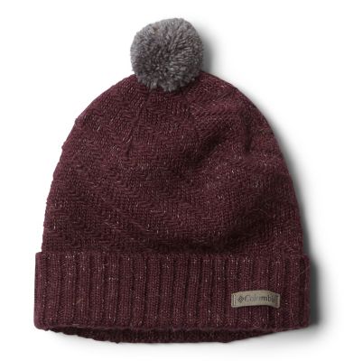 Unisex Mighty Lite Beanie Mighty Lite&trade; Beanie | 191 | O/S, Black Cherry Heather, front