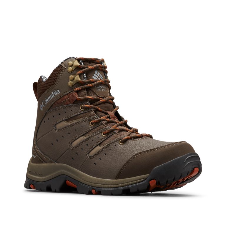 Men's Gunnison II Omni-Heat Boot, Color: Cordovan, Dark Adobe, image 2