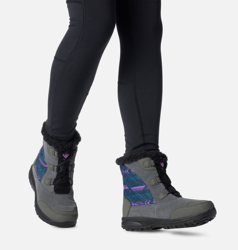 Women's Ice Maiden Shorty Boot, Color: Grill, Dark Lavender, image 10