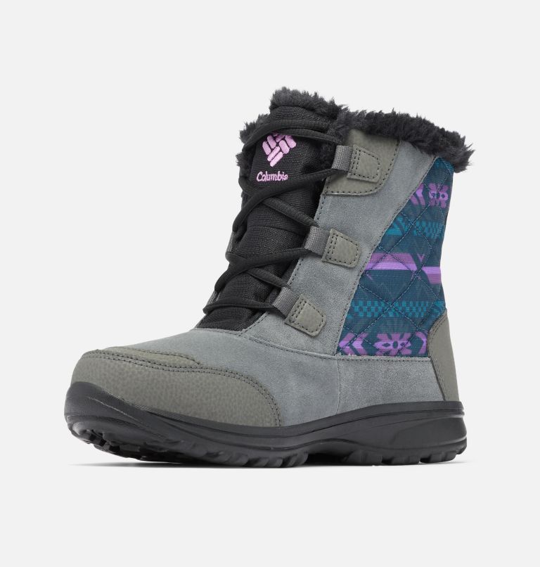 Women's Ice Maiden Shorty Boot, Color: Grill, Dark Lavender, image 6
