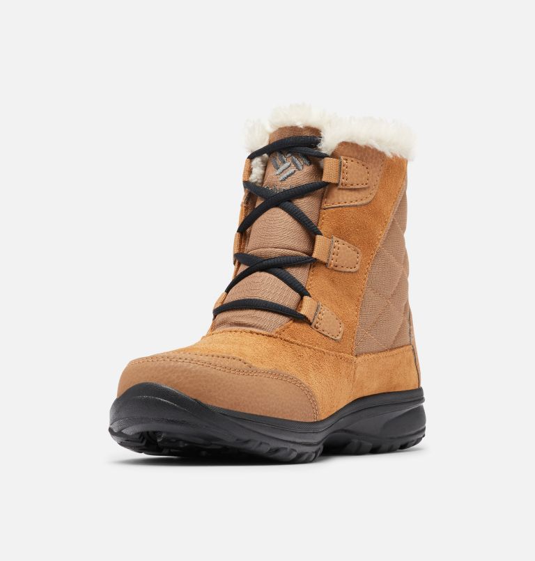 Women's Ice Maiden Shorty Boot, Color: Elk, Black, image 7