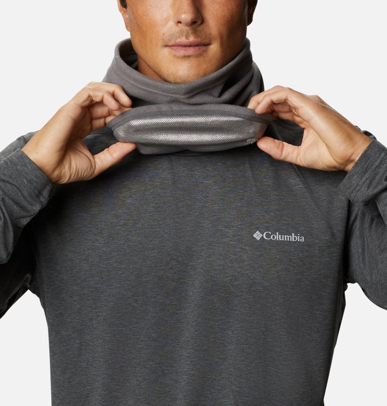 Trail Shaker Omni-Heat Fleece Gaiter, Color: City Grey, image 4