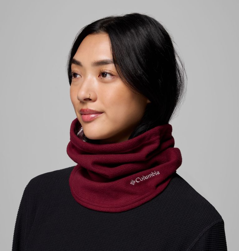 Trail Shaker Omni-Heat Fleece Gaiter, Color: Rich Wine, image 6