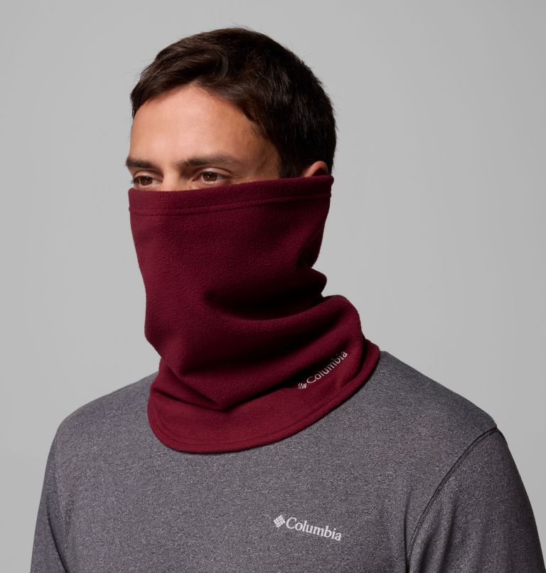 Trail Shaker Omni-Heat Fleece Gaiter, Color: Rich Wine, image 1