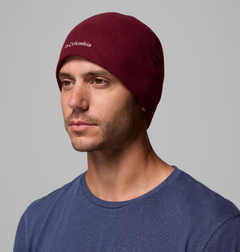 Trail Shaker Omni-Heat Fleece Beanie, Color: Rich Wine, image 2