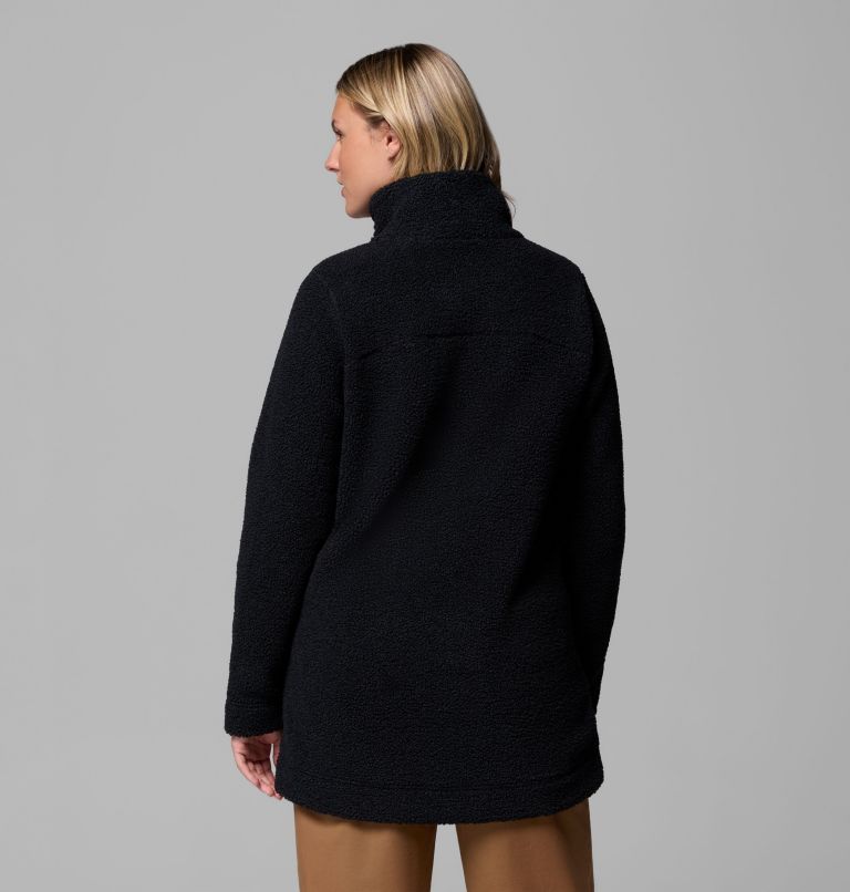 Women's Panorama Long Jacket, Color: Black, image 3