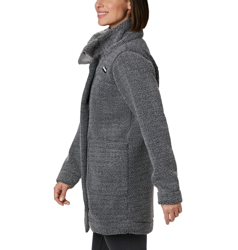 Manteau long Panorama pour femme, Color: Charcoal Heather, image 3