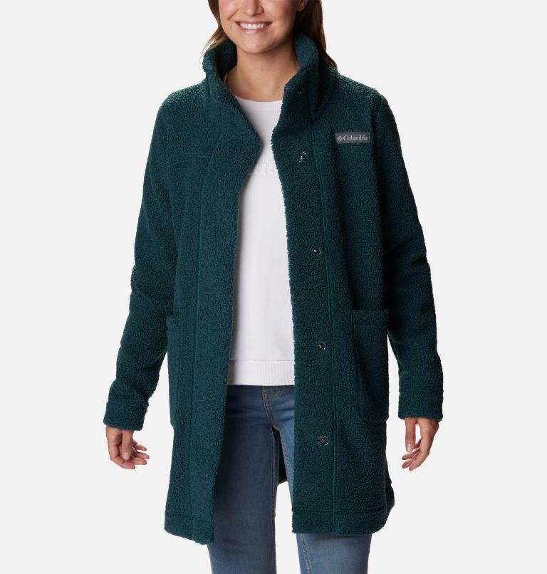 Columbia Panorama Long Jacket - Forro polar - Mujer