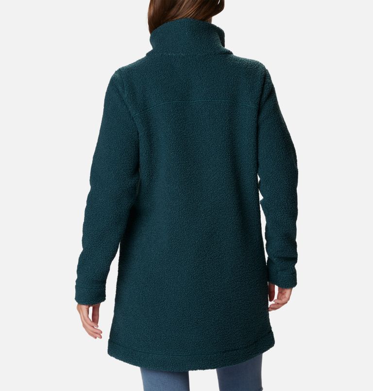 Women's Panorama Long Jacket, Color: Night Wave, image 2