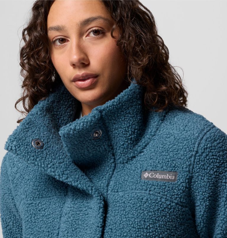 Women's Panorama Long Jacket, Color: Everblue, image 6