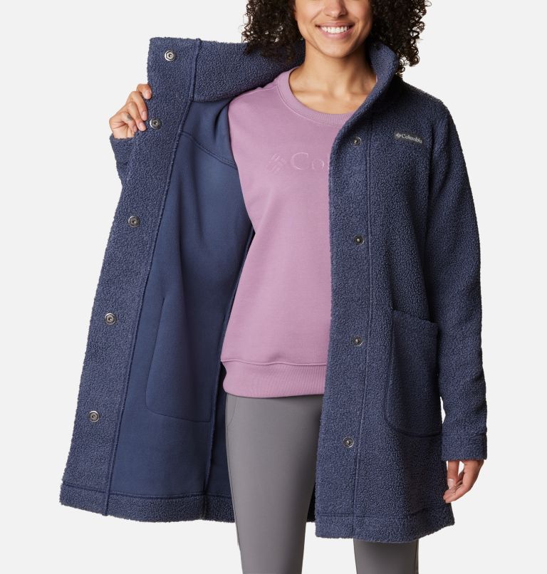 Thumbnail: Women's Panorama Long Jacket, Color: Nocturnal, image 5