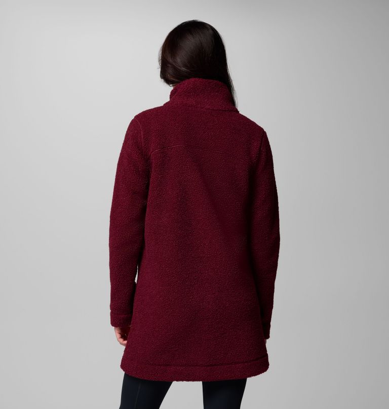 Women's Panorama Long Jacket, Color: Rich Wine, image 3