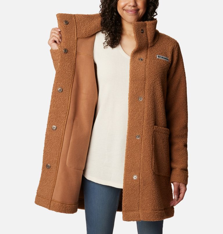 Women's Panorama Long Fleece Coat