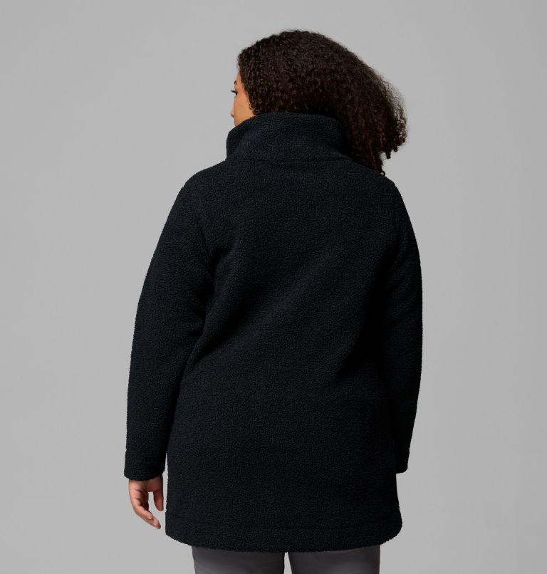 Manteau long Panorama Femme - Grandes tailles, Color: Black, image 3