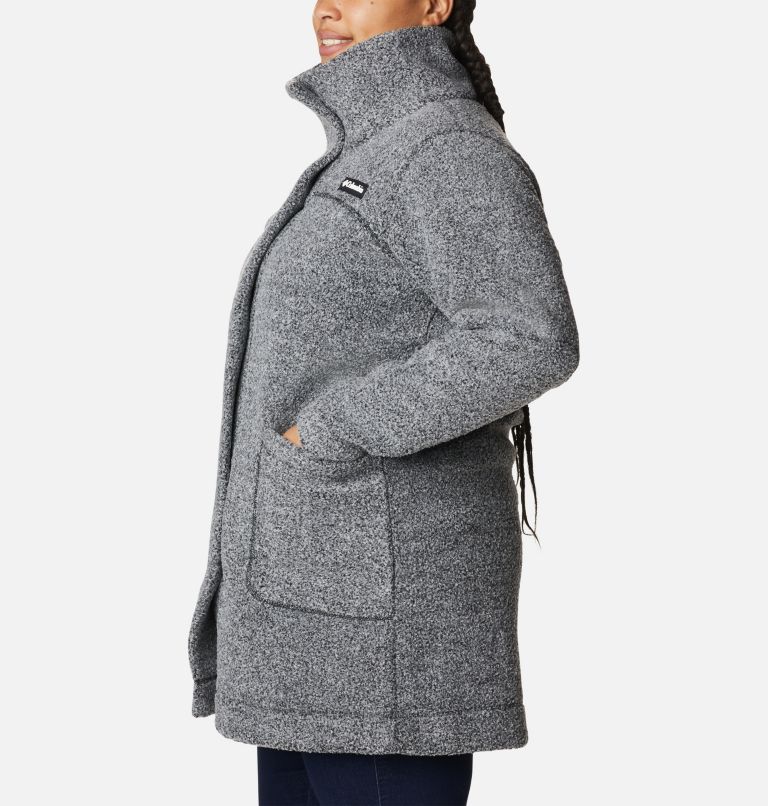 Manteau long Panorama Femme - Grandes tailles, Color: Charcoal Heather, image 3