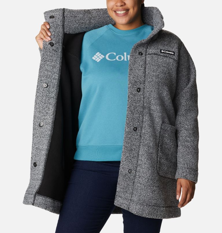 Manteau long Panorama Femme - Grandes tailles, Color: Charcoal Heather, image 5