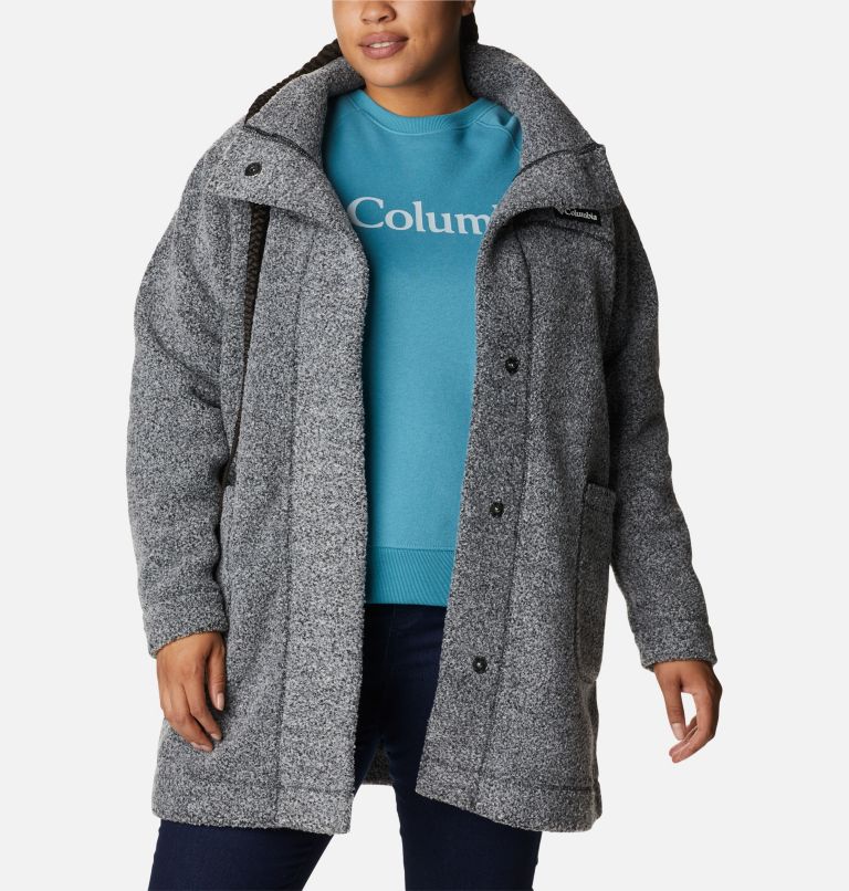 Manteau long Panorama Femme - Grandes tailles, Color: Charcoal Heather, image 6