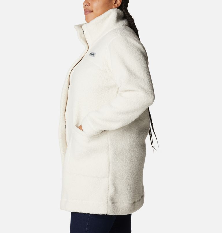 Women's Panorama Long Jacket - Plus Size, Color: Chalk, image 3
