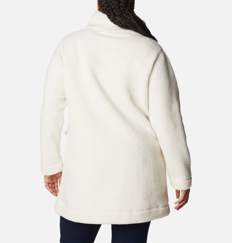 Women's Panorama Long Jacket - Plus Size, Color: Chalk, image 2